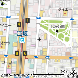 ぢどり亭 江坂店周辺の地図