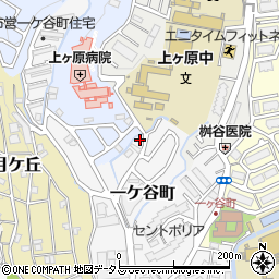 兵庫県西宮市一ケ谷町7-56周辺の地図