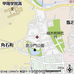 兵庫県西宮市毘沙門町3-17周辺の地図