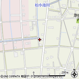 静岡県浜松市中央区豊西町17周辺の地図