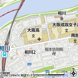 大阪府大阪市東淀川区相川周辺の地図