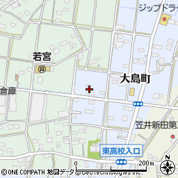 静岡県浜松市中央区大島町620周辺の地図