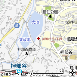兵庫県神戸市西区押部谷町福住628-392周辺の地図