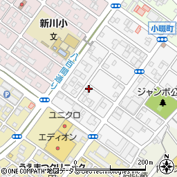 愛知高齢者事業団東三河事業所周辺の地図