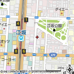新阪九土地株式会社周辺の地図