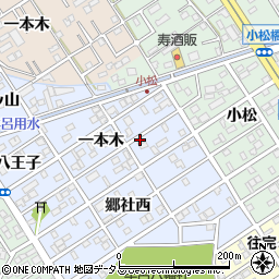 愛知県豊橋市牟呂町一本木65周辺の地図