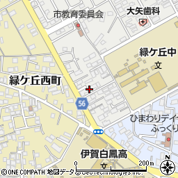 三重県伊賀市緑ケ丘本町4093周辺の地図