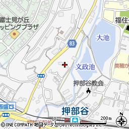 兵庫県神戸市西区押部谷町福住600周辺の地図