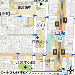 黒兵衛 江坂店周辺の地図