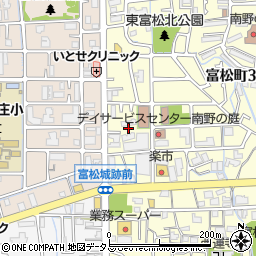 兵庫県尼崎市富松町3丁目2周辺の地図
