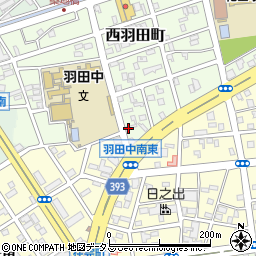 愛知県豊橋市西羽田町142周辺の地図