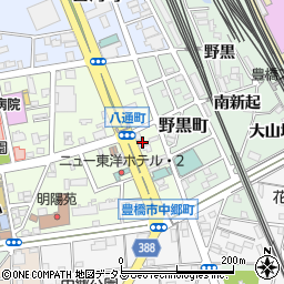 プリンセス駅西周辺の地図