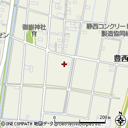 静岡県浜松市中央区豊西町225周辺の地図
