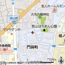 兵庫県西宮市門前町10-18周辺の地図