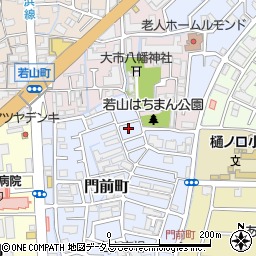 兵庫県西宮市門前町15周辺の地図