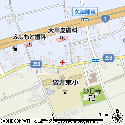 静岡県袋井市国本2074周辺の地図