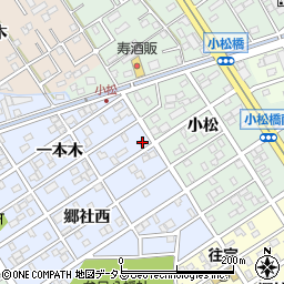 愛知県豊橋市牟呂町一本木56-2周辺の地図