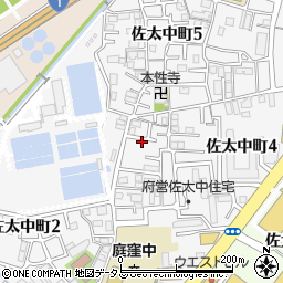 旭建具店周辺の地図