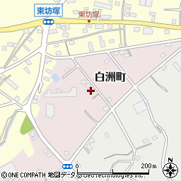 静岡県浜松市中央区白洲町281周辺の地図