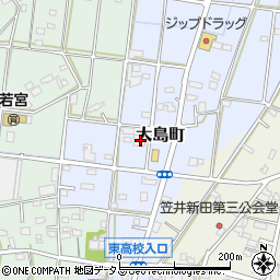 静岡県浜松市中央区大島町630周辺の地図