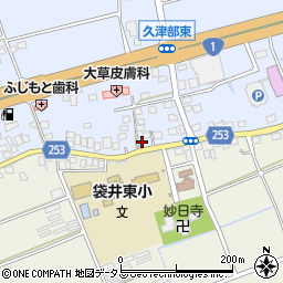 静岡県袋井市国本2072周辺の地図