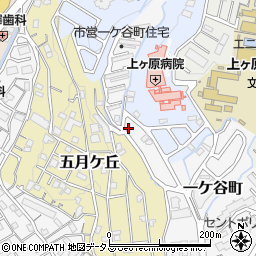 兵庫県西宮市一ケ谷町7-12周辺の地図