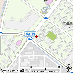 ファミリーマート浜松西高丘店周辺の地図