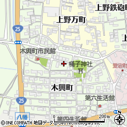 ＩＧＡ上野福音キリスト教会周辺の地図