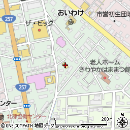 三ツ星マート浜松店周辺の地図