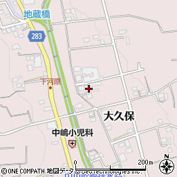 静岡県磐田市大久保492周辺の地図