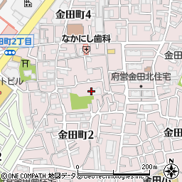大阪府守口市金田町2丁目49周辺の地図