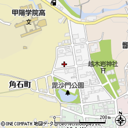 兵庫県西宮市毘沙門町6-6周辺の地図