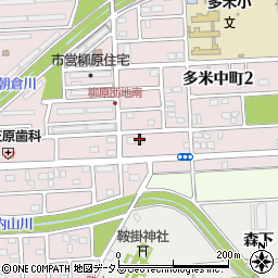 ハイステージ弐番館Ａ周辺の地図