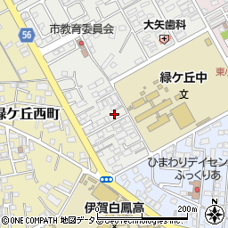 三重県伊賀市緑ケ丘本町4092-3周辺の地図