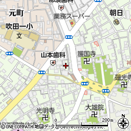 倉田食品周辺の地図