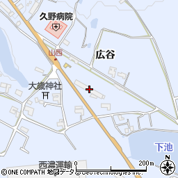 兵庫県神戸市西区神出町広谷601周辺の地図