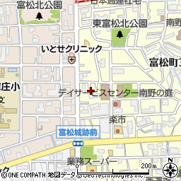 兵庫県尼崎市富松町3丁目2-14周辺の地図