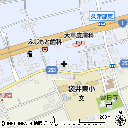 静岡県袋井市国本2078周辺の地図