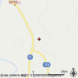 広島県山県郡北広島町南門原246周辺の地図