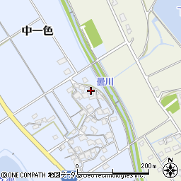 兵庫県加古郡稲美町中一色387周辺の地図