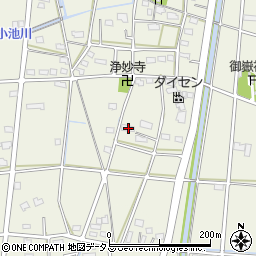 静岡県浜松市中央区豊西町100周辺の地図