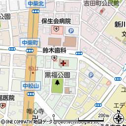 豊橋市消防本部豊橋市中消防署周辺の地図