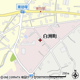 静岡県浜松市中央区白洲町282周辺の地図