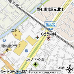 兵庫県加古川市野口町坂元1025周辺の地図