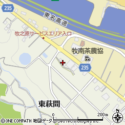 静岡県牧之原市東萩間1011-1周辺の地図