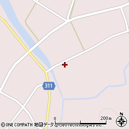 広島県山県郡北広島町岩戸2384周辺の地図