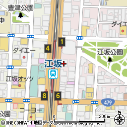 三葉化工株式会社大阪営業所周辺の地図