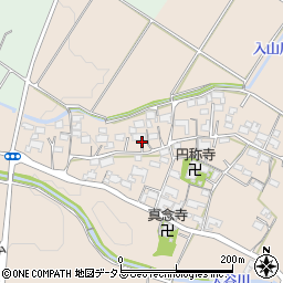 三重県津市安濃町安部周辺の地図