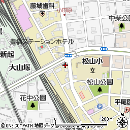 株式会社プラスアイ　豊橋支店周辺の地図
