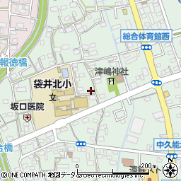 静岡県袋井市久能1632周辺の地図